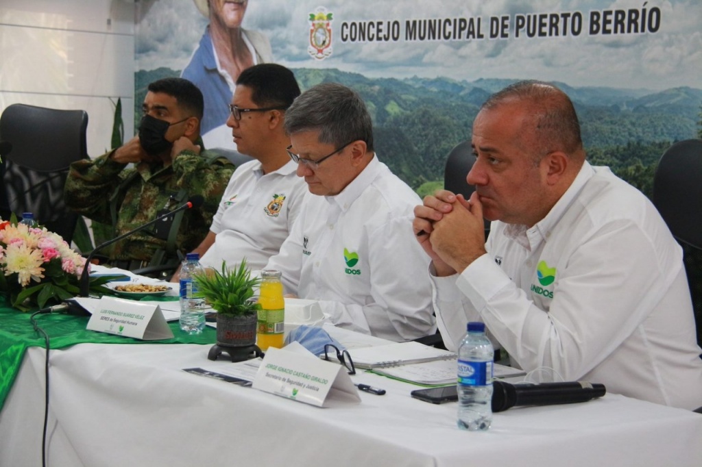 Bajar los homicidios en Puerto Berrío, prioridad para la Gobernación de Antioquia