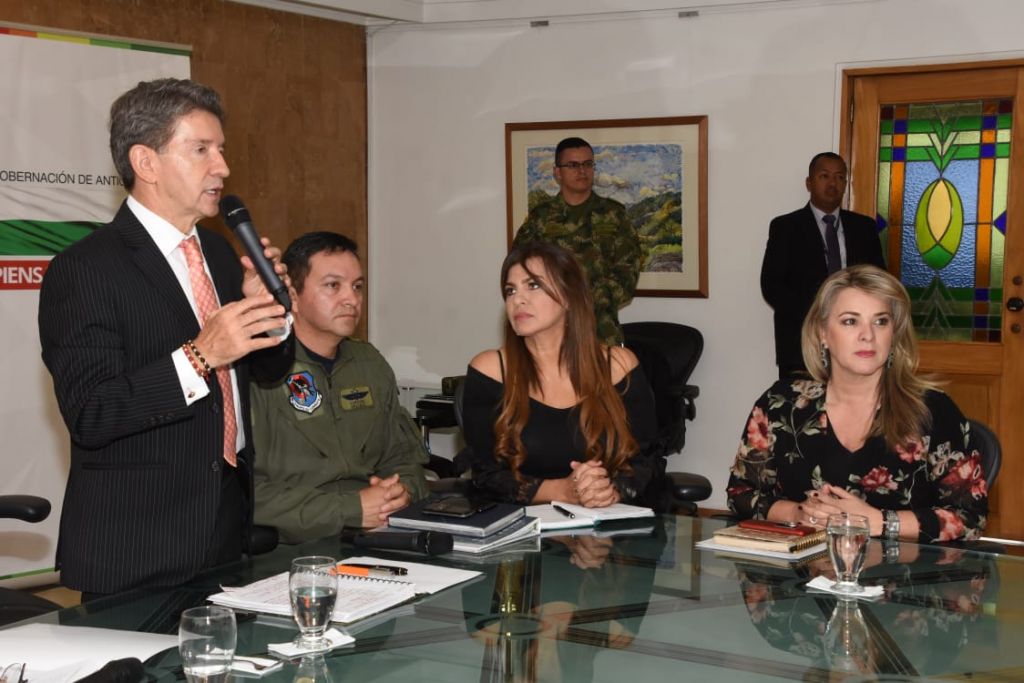Gobernador Luis Pérez Gutiérrez Consejo de Seguridad
