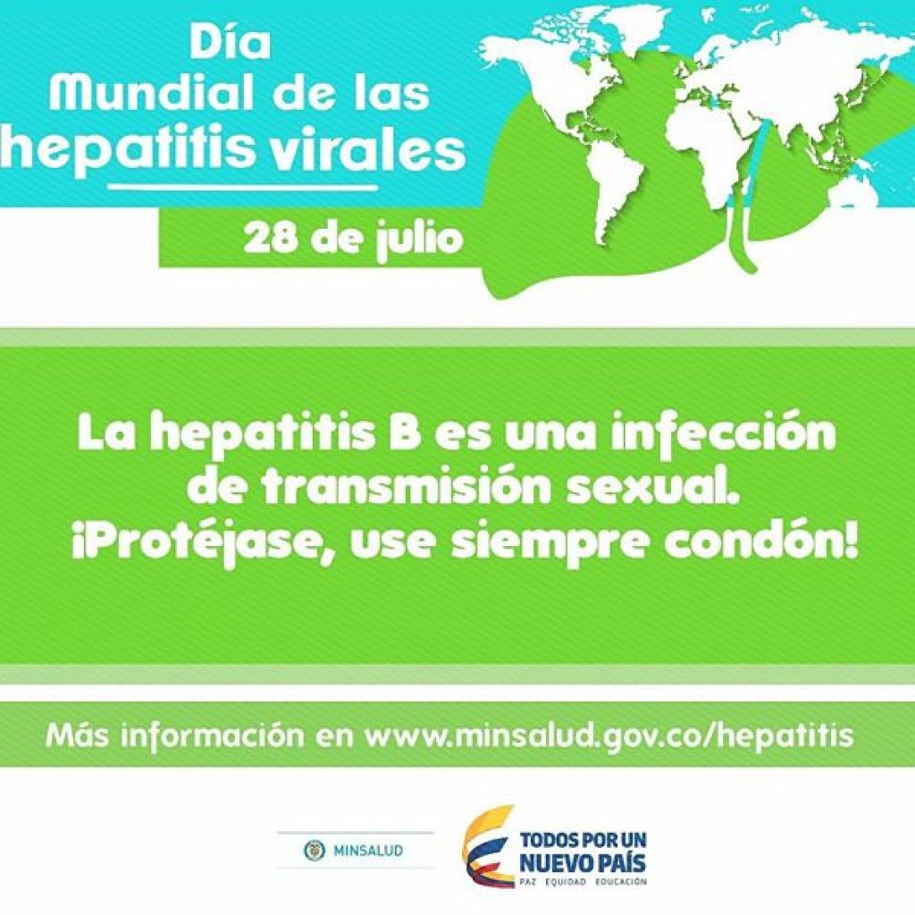 Día Mundial de las Hepatitis Virales: “Conózcalas y Prevéngalas”