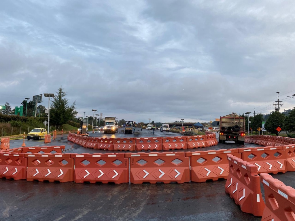 Nuevo cierre para continuar con las obras en el Intercambio Vial Aeropuerto José María Córdova