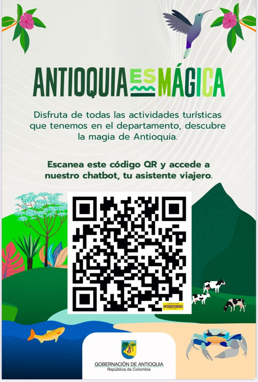 Antioquia a un clic: la Gobernación lanzó guía virtual de turismo con información relevante sobre destinos para visitar en el departamento