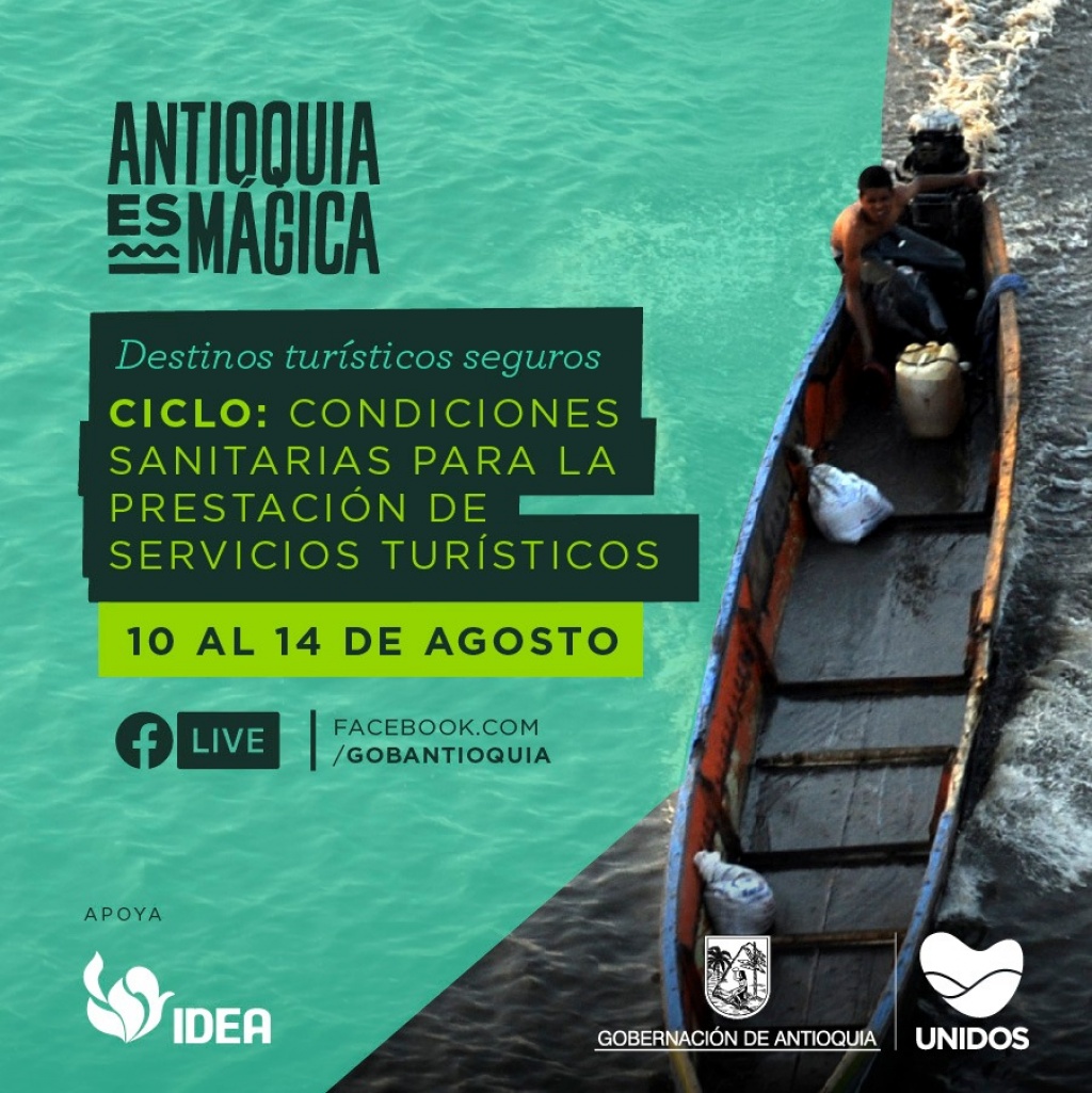 Antioquia es Mágica sigue acompañando a los prestadores de servicios turísticos para una reapertura económica segura