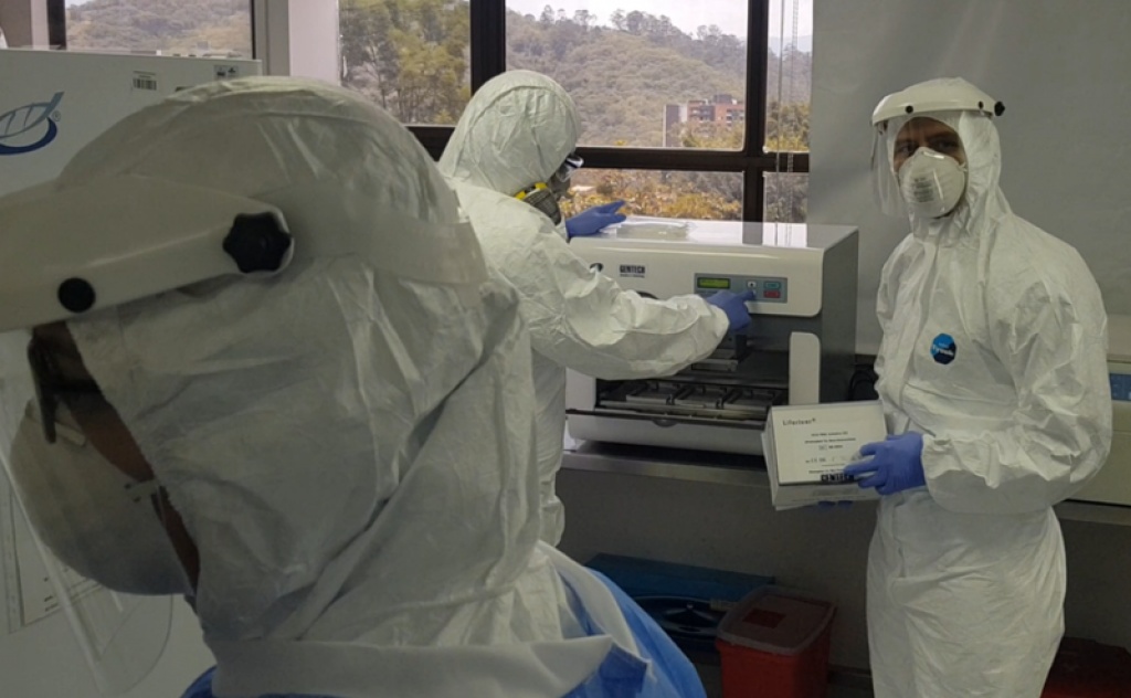 Un nuevo equipo llega para agilizar los procesos de detección del COVID-19 en el Laboratorio de Salud Pública Departamental