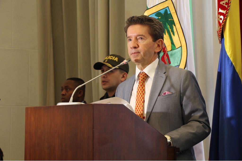 Gobernador de Antioquia habla sobre dos temas: diferendo limítrofe con El Chocó y captura de un miembro de la Farc