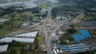 La construcción del Intercambio Vial Aeropuerto José María Córdova alcanza el 50% de avance de obra