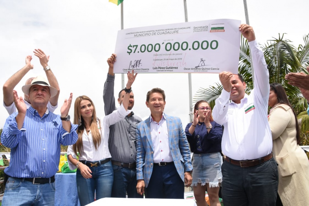 7 mil millones de pesos aportará la gobernación para nuevo hospital en Guadalupe