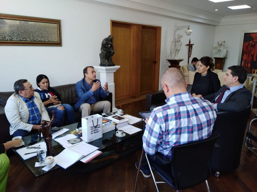 Gobernación de Antioquia se reunió con el Alto Consejero para la Discapacidad