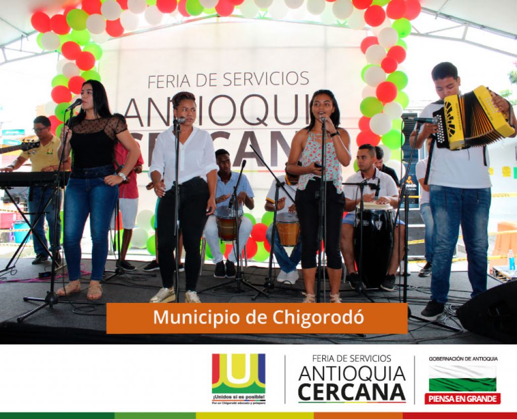 La Feria Antioquia Cercana llegó al municipio de Chigorodó