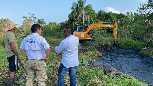 14 municipios han sido intervenidos por el Dagran en 2023, para mitigar el riesgo por inundación en temporada de lluvias