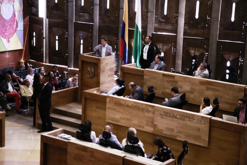 A QUIEN PUEDA INTERESAR: discurso completo del gobernador de Antioquia de clausura este martes de las sesiones de la Asamblea