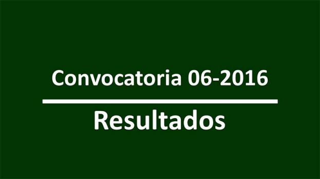 Consulte los resultados de la etapa 5 en la convocatoria 06- 2016: Estudio de Verificación de Requisitos para Otorgamiento de Encargos.