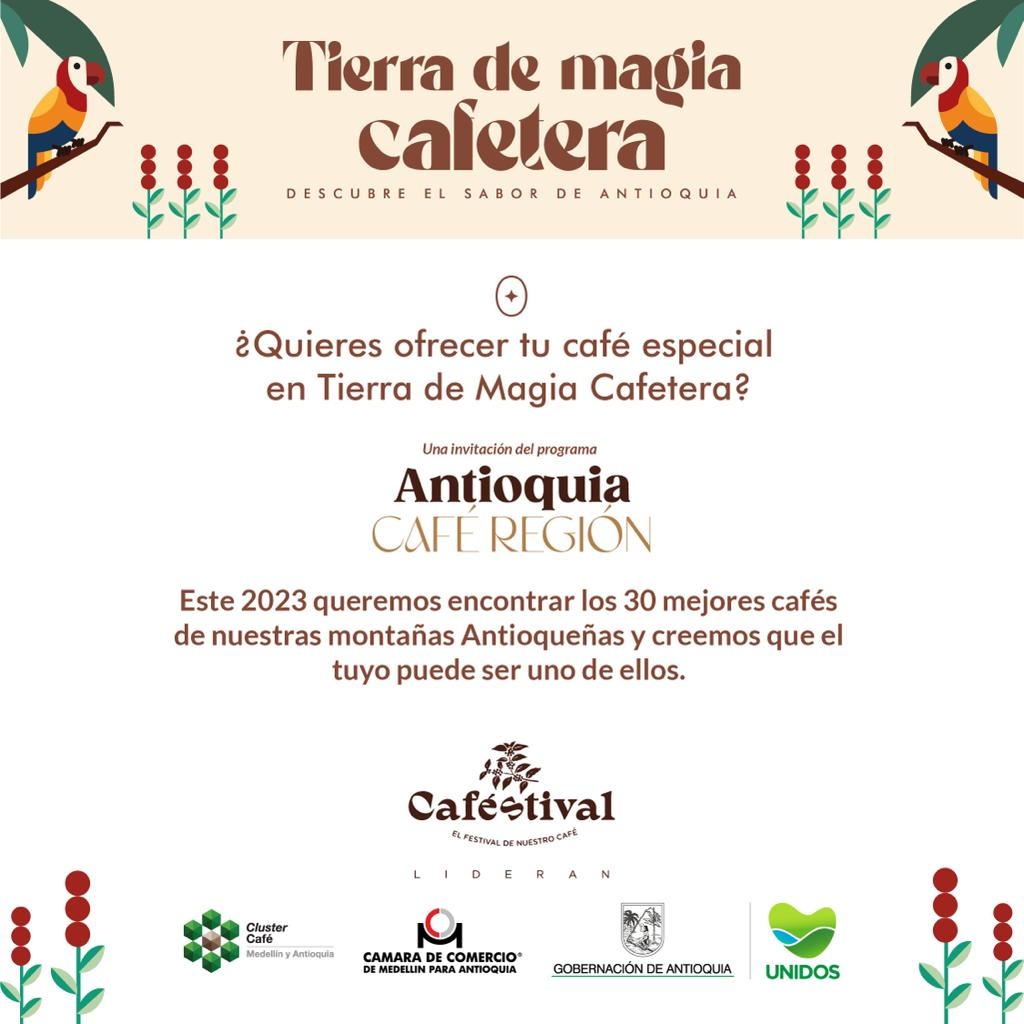 Regresan Caféstival y la Feria de Cafés de Altura de Concordia, para descubrir en familia la magia de nuestro café