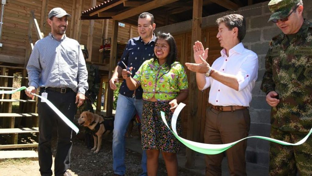 Gobernador entregó primera ciudadela indígena en Dabeiba