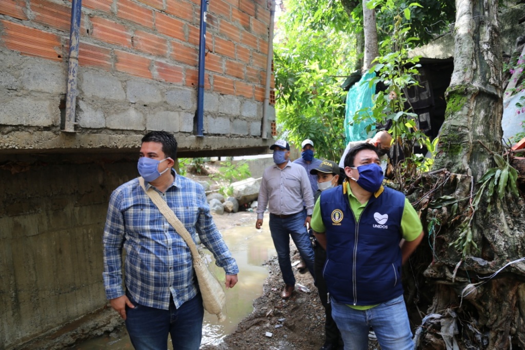 Dapard brindará apoyo subsidiario a familias que resultaron afectadas tras fuerte vendaval en Santa Fe de Antioquia