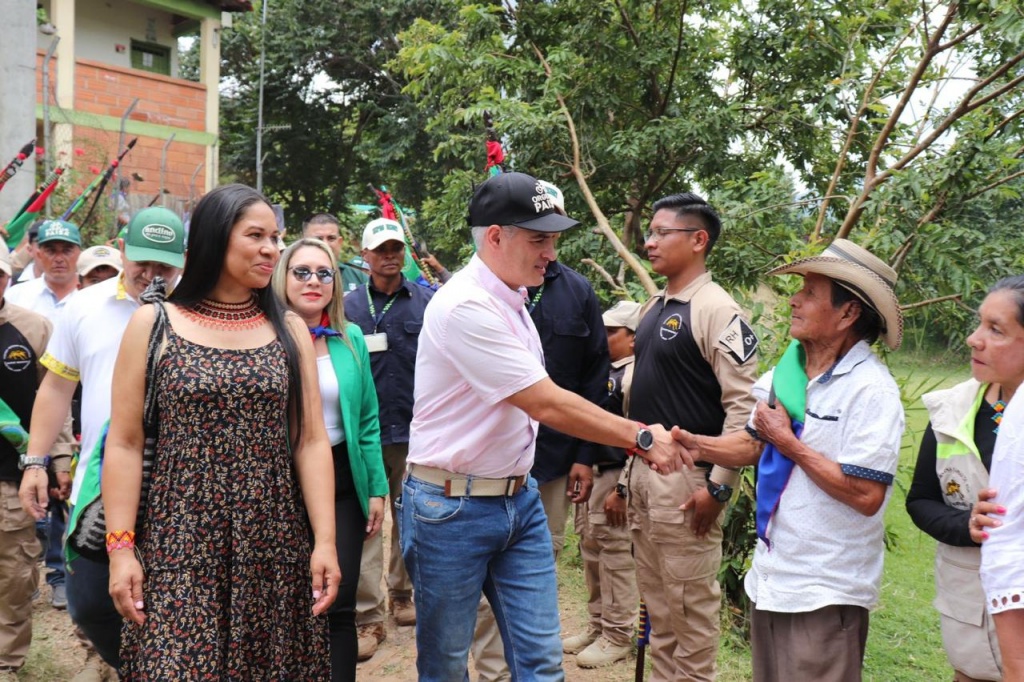 VIVA inició obras para construir viviendas indígenas en el resguardo Karmata Rúa, del municipio de Jardín