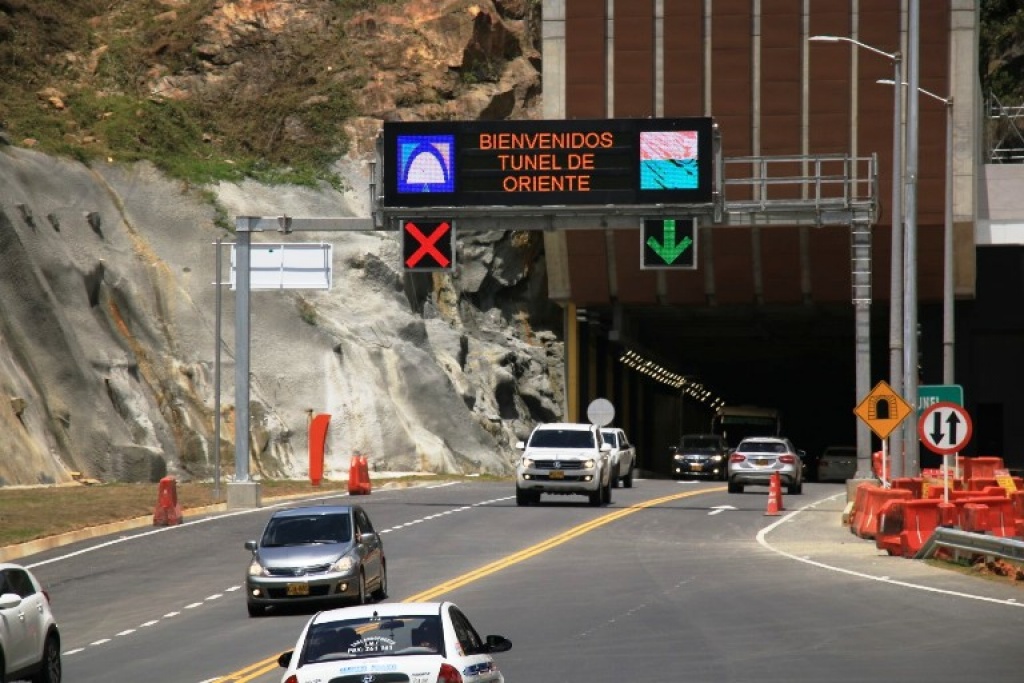 A partir de hoy 1 de noviembre la Conexión Vial Aburrá Oriente – Túnel de Oriente entra en operación las 24 horas de manera permanente