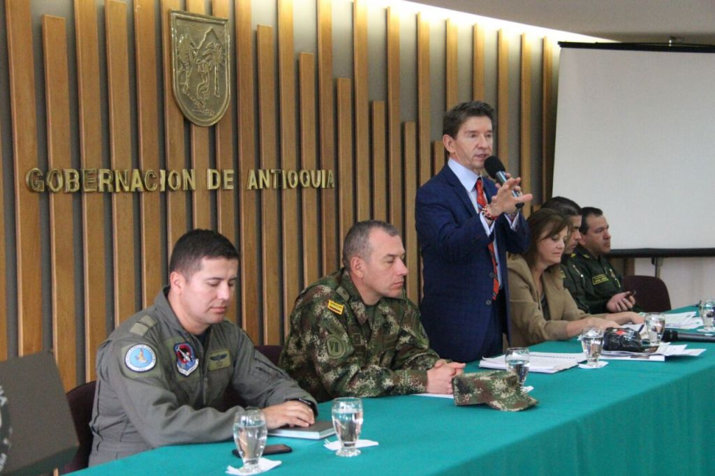 Marzo 20 de 2018 Intervención del gobernador Luis Pérez Gutiérrez Consejo de Seguridad