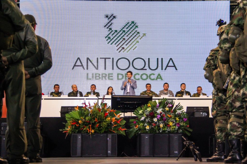 Discurso del Gobernador de Antioquia, Luis Pérez Gutiérrez, en el acto de lanzamiento de la Segunda Etapa de Antioquia Libre de Coca