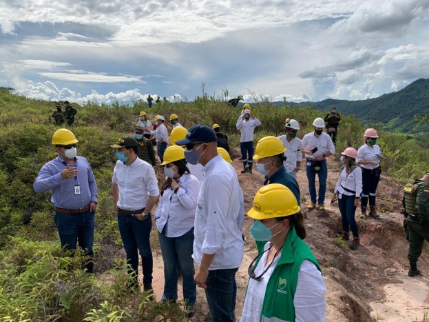 Respaldo de la autoridad nacional, departamental y local al proyecto Gramalote