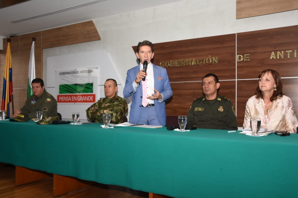 Gobernador Luis Pérez, decreta medidas preventivas en Antioquia para las movilizaciones del próximo 21 de noviembre