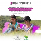 ONU Mujeres Colombia brindará asistencia técnica para fortalecer el Observatorio de Asuntos de Mujer y Género de Antioquia