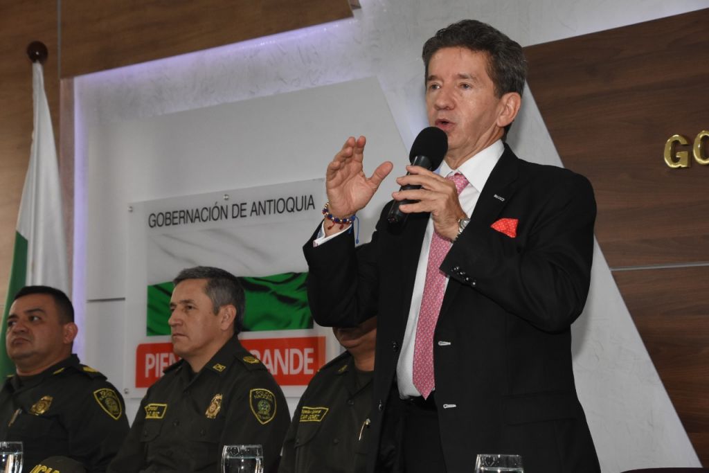 Intervención del Gobernador Luis Pérez Gutiérrez en Consejo de seguridad