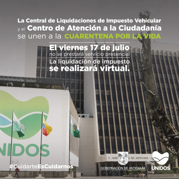 Centro de atención a la ciudadanía se une a la Cuarentena por la Vida