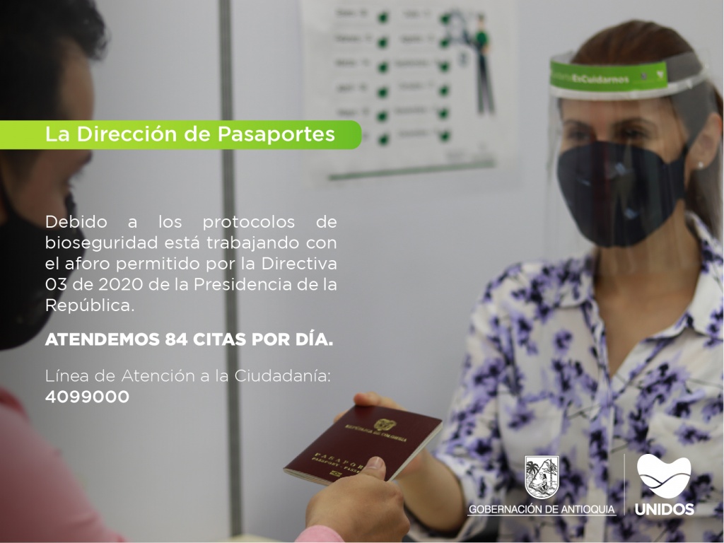 La Dirección de Pasaportes informa a la ciudadanía