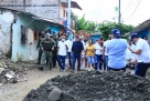 En Apartadó, gobernador de Antioquia hizo seguimiento de la atención a la tragedia invernal que afectó cinco barrios hace tres semanas