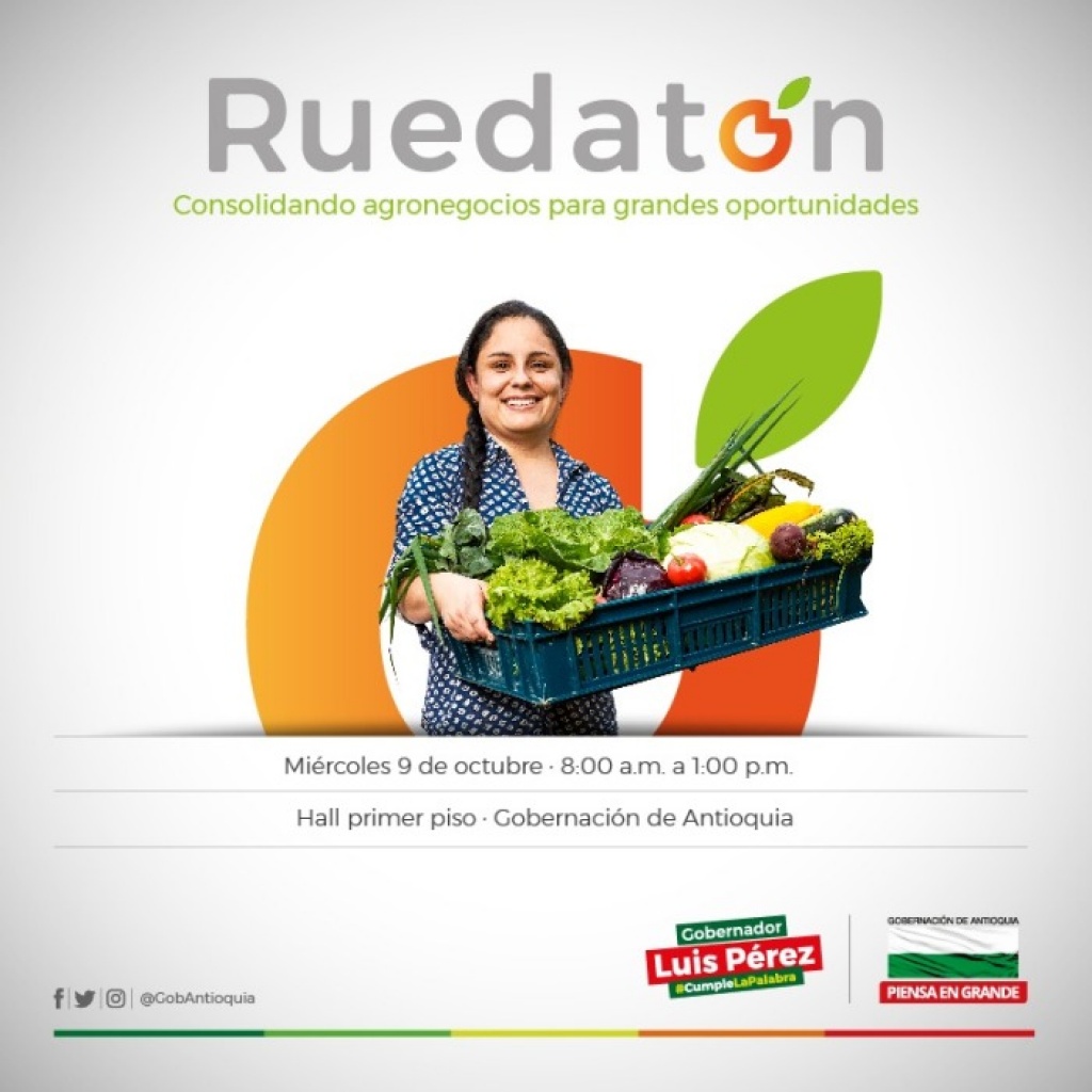En Antioquia se realizará la primera Ruedatón para asegurar la comercialización de los productos del campo