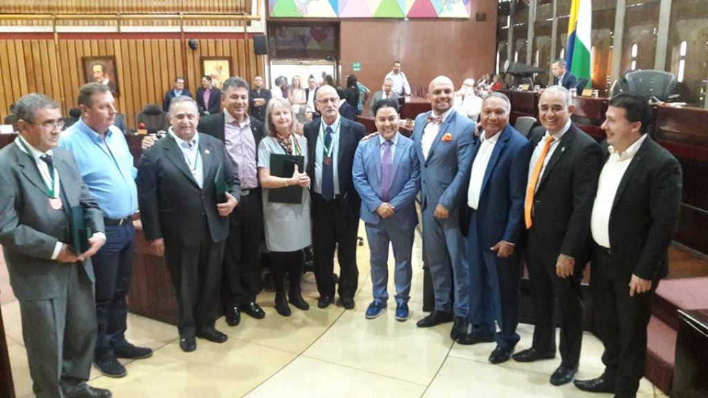 Asamblea Departamental de Antioquia reconoció a médicos de  la E.S.E Hospital La María