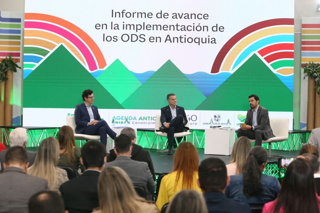 La Gobernación de Antioquia firmó una alianza con ONU Hábitat para promover los ODS en el departamento e impulsar la construcción de la Agenda Antioquia 2040