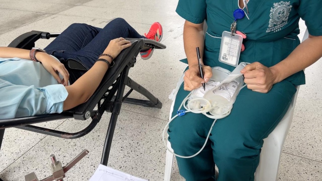 La Gobernación de Antioquia se une a jornada de donación de sangre en Medellín