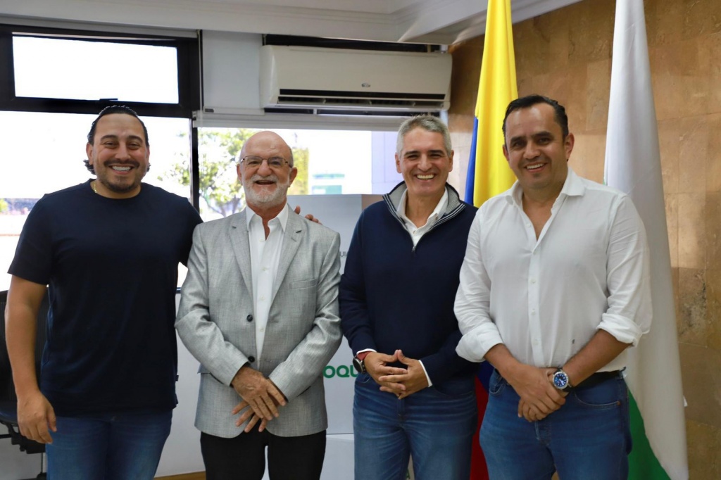 Encuentro entre gobernadores de Antioquia, Caldas, Risaralda y Quindío: conversaron sobre inversión de recursos de regalías para sus departamentos