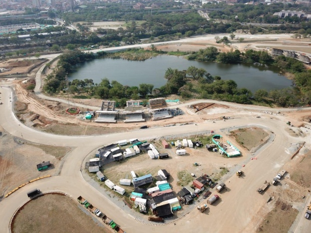 Se reanudan las obras del Central Park