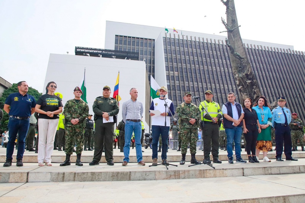 La Gobernación de Antioquia presentó el Plan de Navidad y Año Nuevo: seguridad, turismo, vías, red hospitalaria y prevención