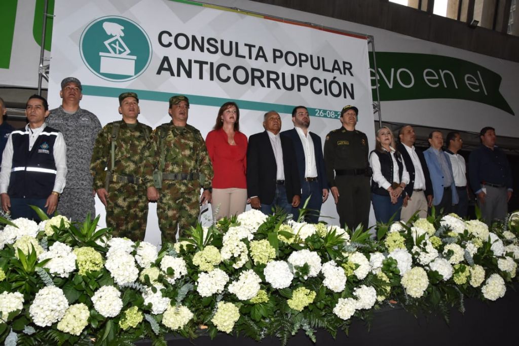 En Antioquia la Consulta Anticorrupción se desarrolla con total tranquilidad