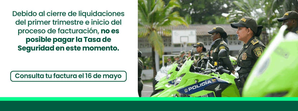 Tasa especial de seguridad y convivencia ciudadana