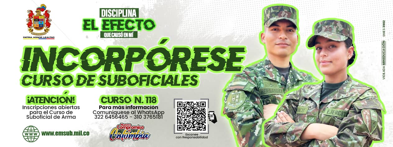 INCORPORACIÓN EJÉRCITO