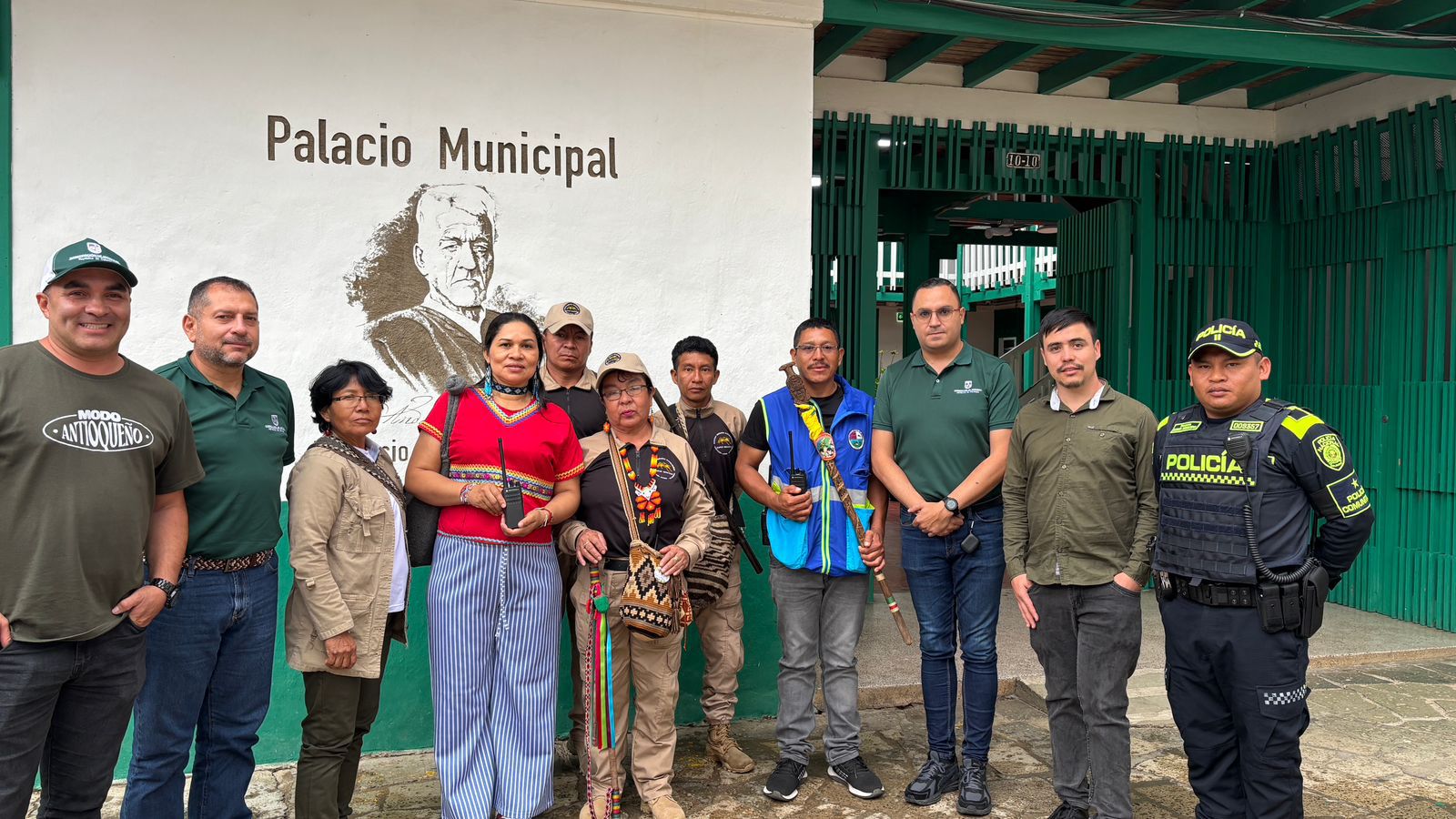 Gobernación de Antioquia activó un nuevo Entorno Étnico Seguro en el resguardo Embera Chamí de Cristianía, Karmata Rúa, en Jardín