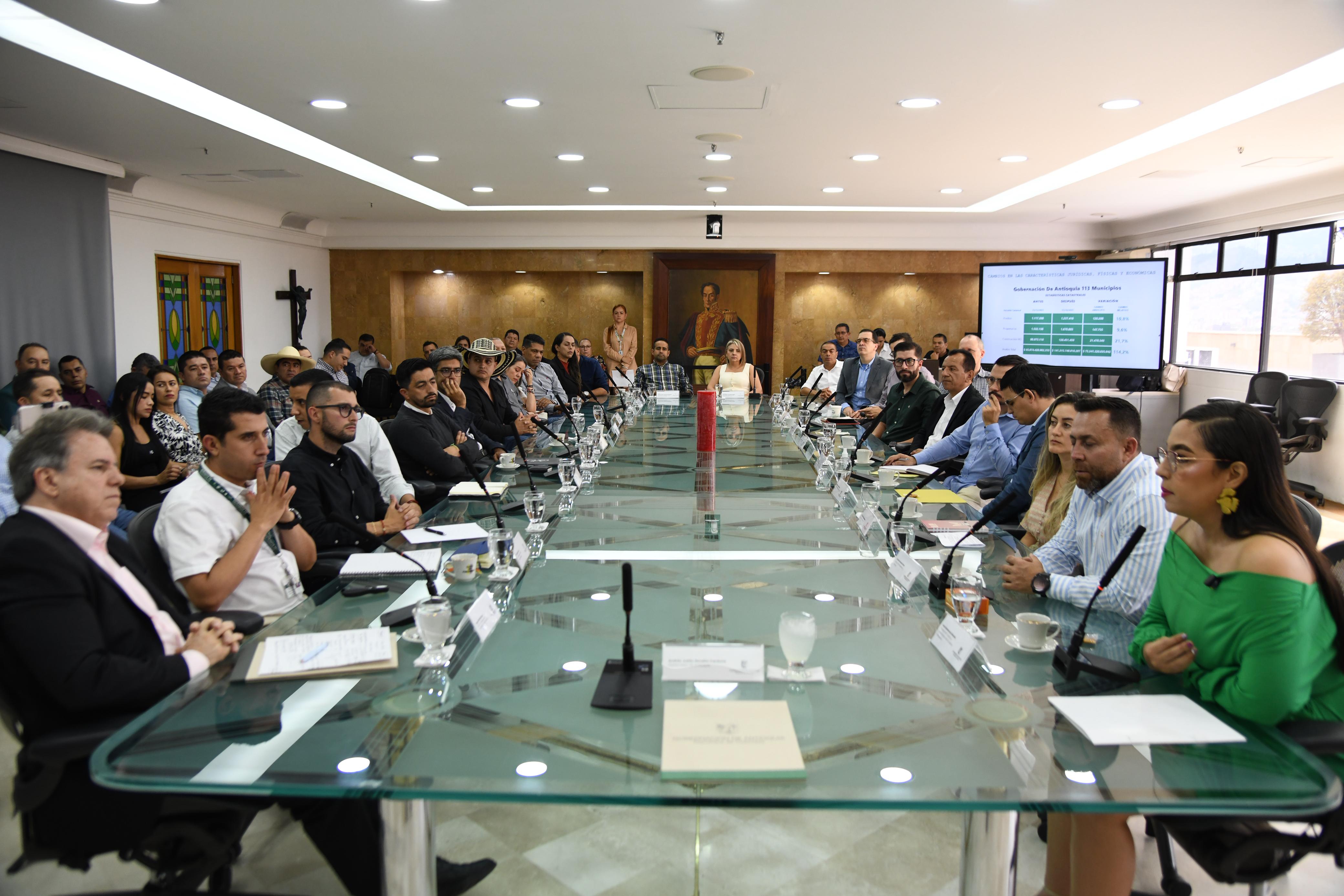 Provincias Administrativas y de Planificación de Antioquia asumen competencias en Catastro Multipropósito
