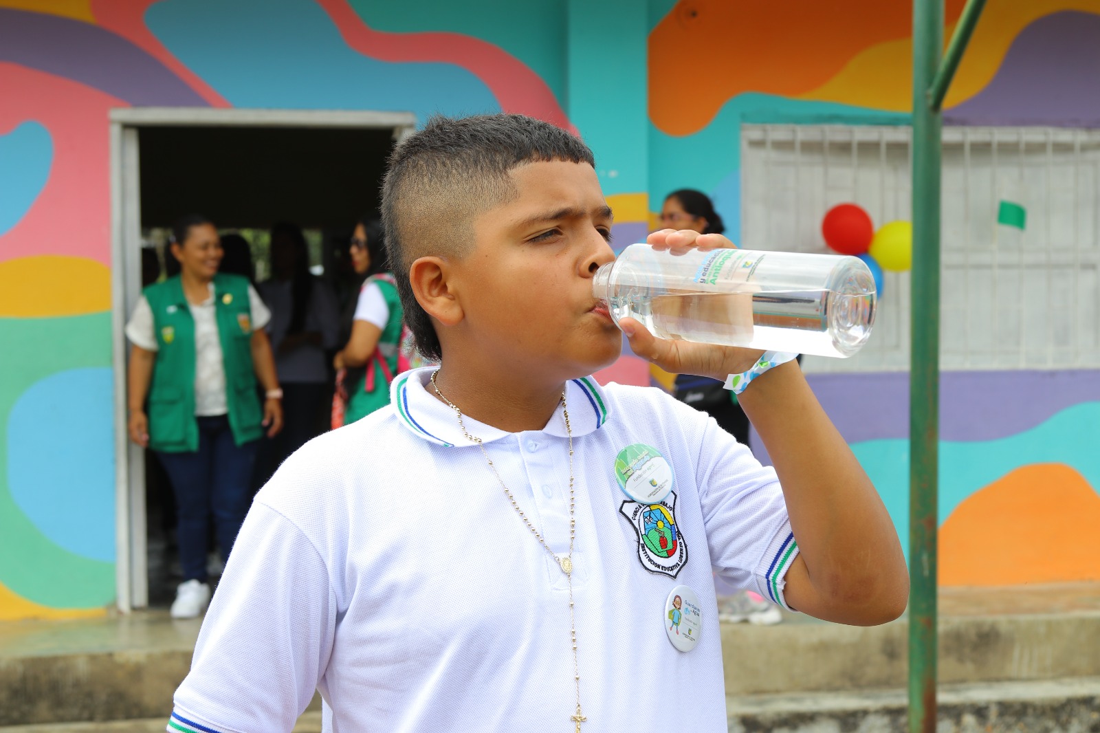 Con 44 soluciones operando avanza el programa de agua potable para  escuelas rurales en Antioquia 