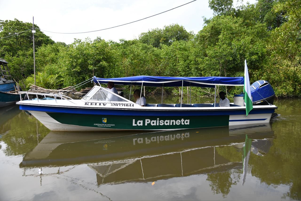 La Paisaneta se transforma en unidad fluvial para llegar a cada rincón de Antioquia