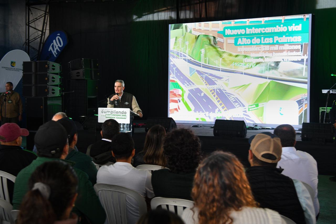 Gobernador Andrés Julián anunció obras por 373 mil millones de pesos para la conexión regional en el Oriente del departamento