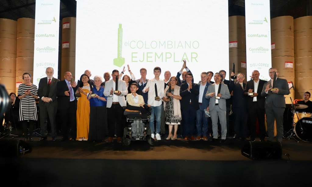 Un mensaje de esperanza y optimismo envió el Gobernador de Antioquia en el evento de entrega del premio El Colombiano Ejemplar