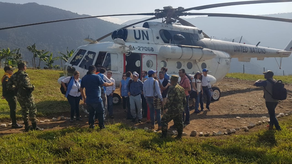 Gobernación de Antioquia acompañó Misión de Verificación de ONU en Dabeiba