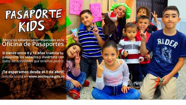 ¡En abril todos los sábados serán de Pasaporte “kids”!