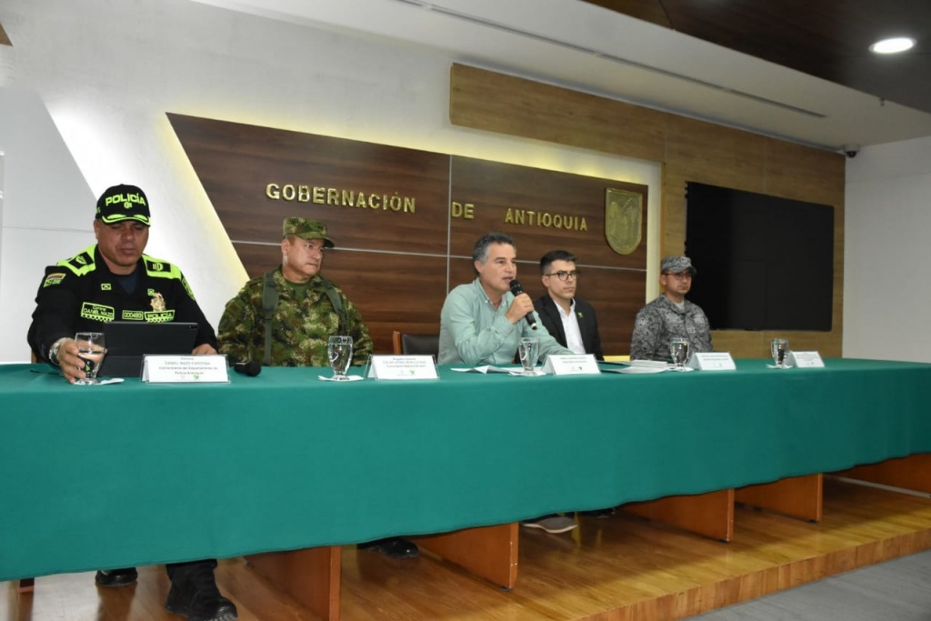 Los homicidios en Antioquia disminuyeron un 11,8% a 1 de noviembre, con respecto al año anterior