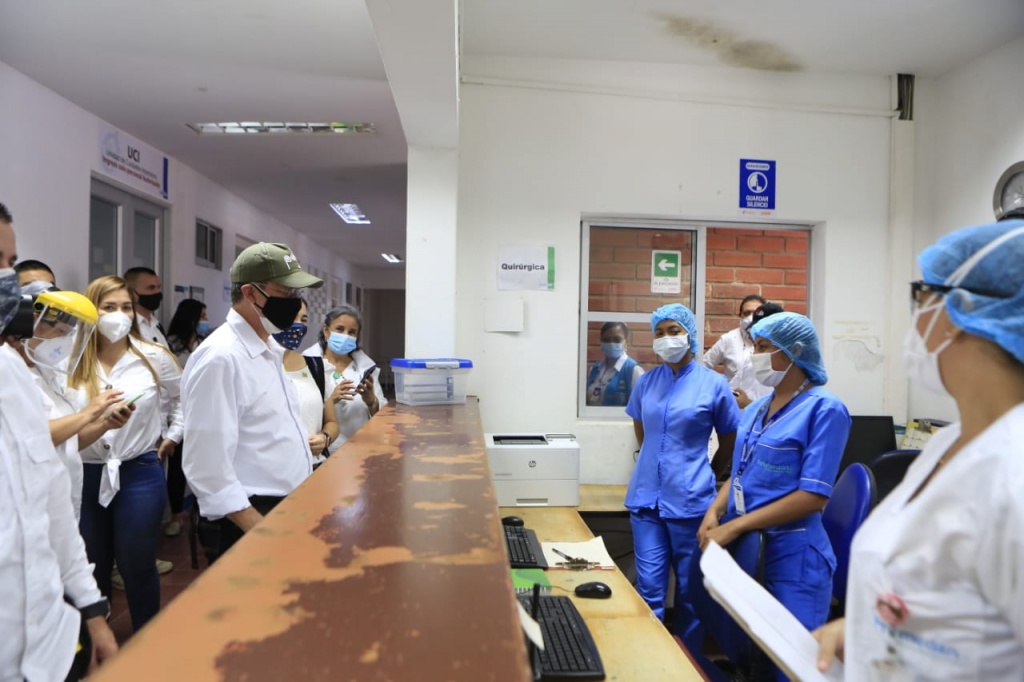 La Gobernación de Antioquia ratifica su compromiso con el fortalecimiento del sector salud en la región de Urabá