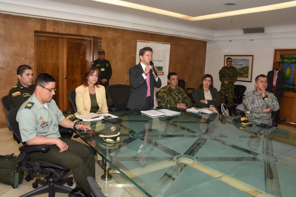 Intervención del Gobernador Luis Pérez Gutiérrez en el Consejo de seguridad